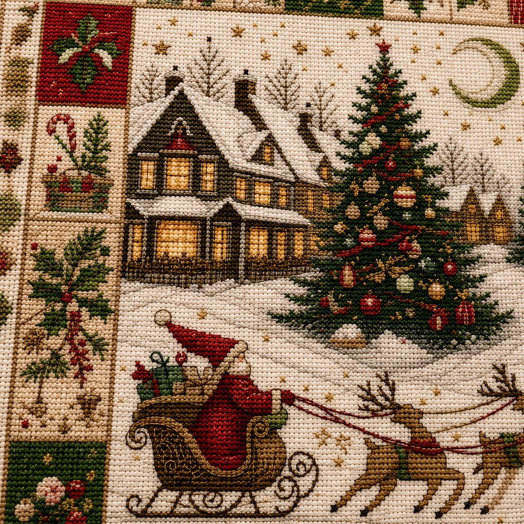 Christmas Cross Stitch Kit