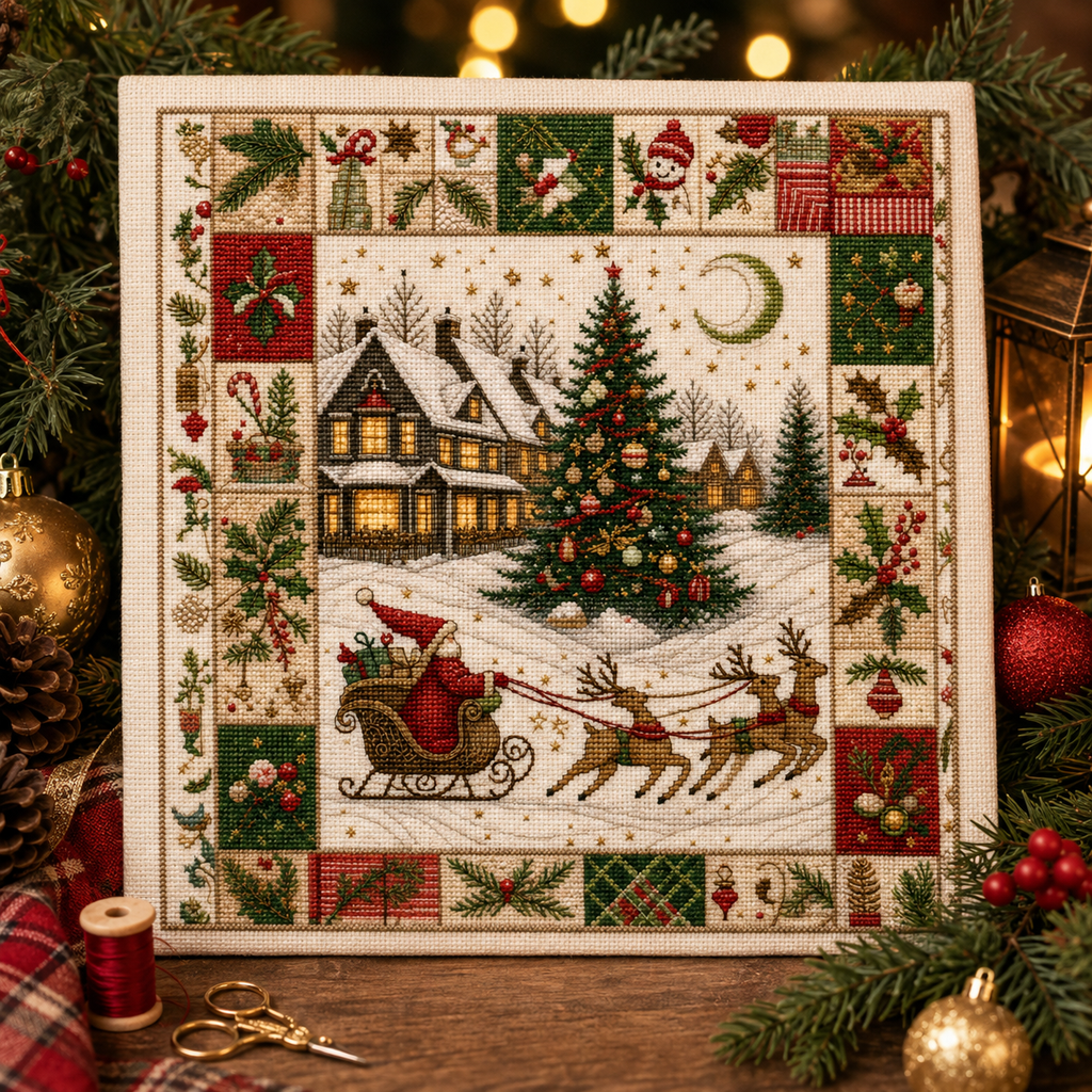 Christmas Cross Stitch Kit