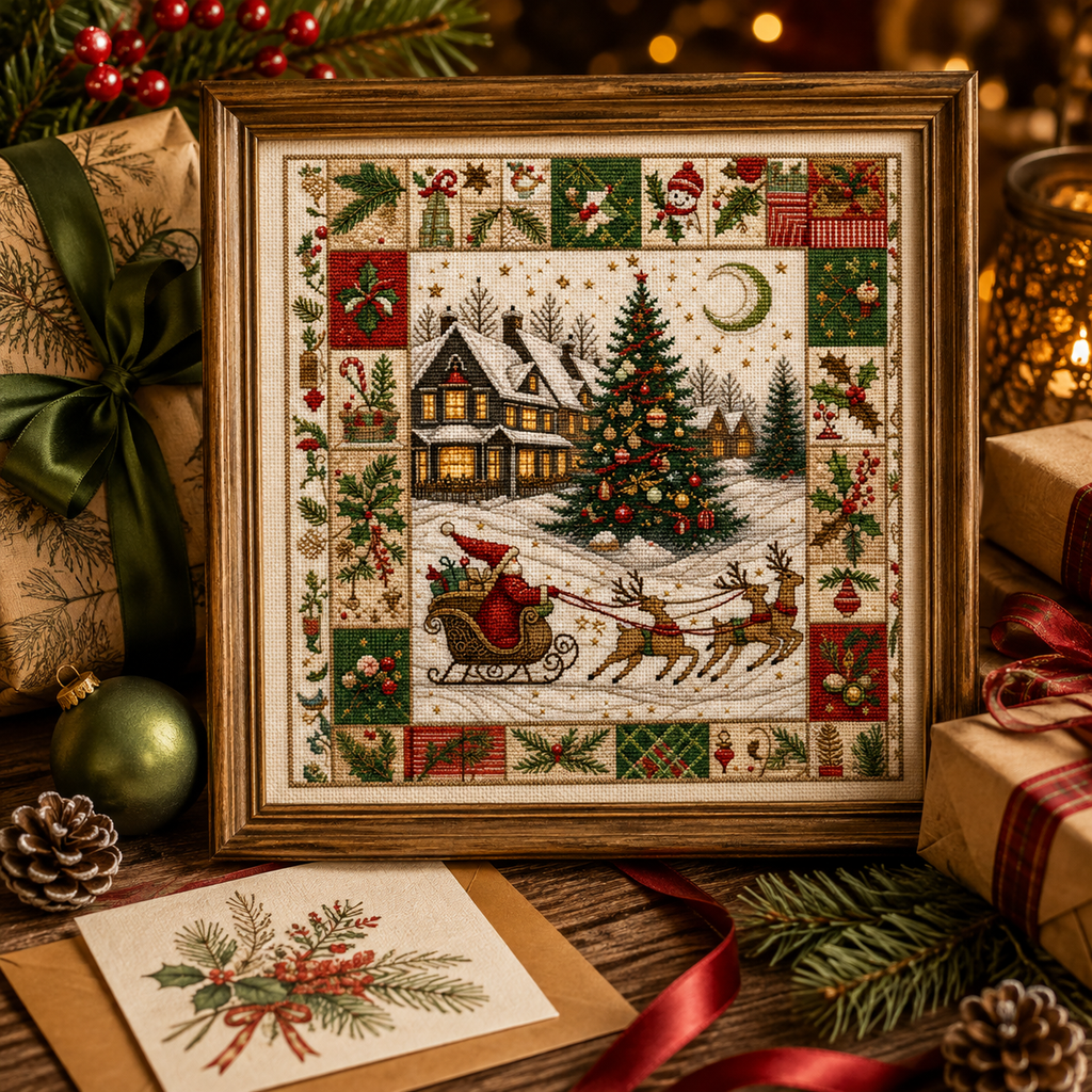 Christmas Cross Stitch Kit