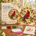 DIY Jeweled Garden Blessings Hanging Decor Kit