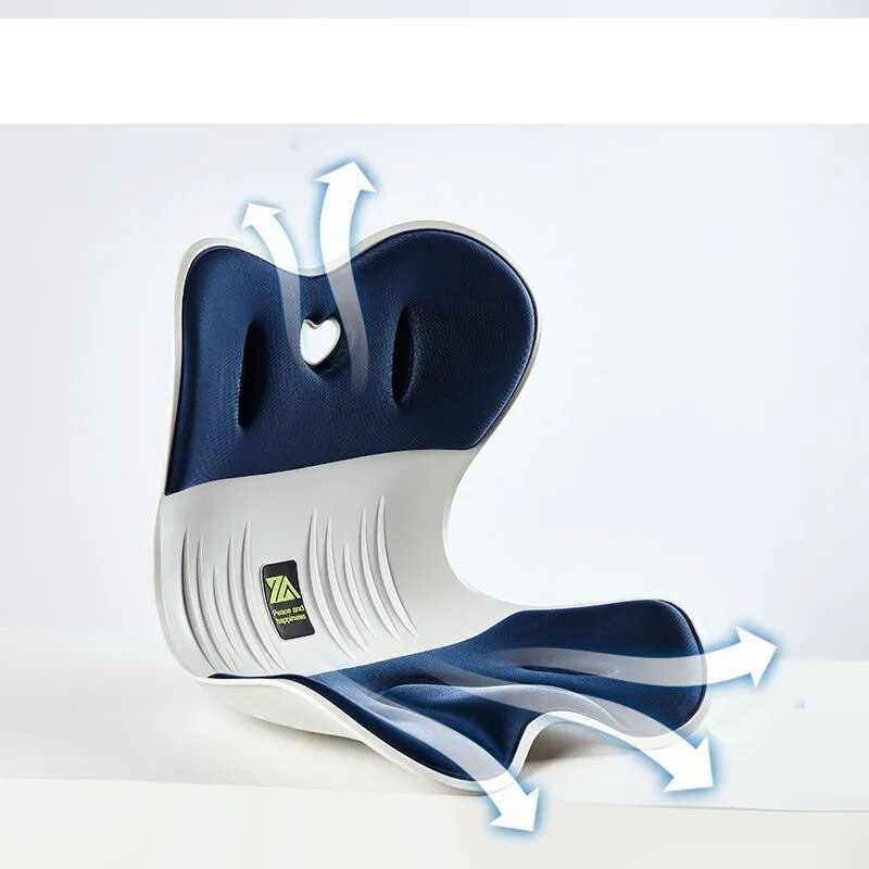 Sikunuo | Back Support Memory Foam Seat Cushion