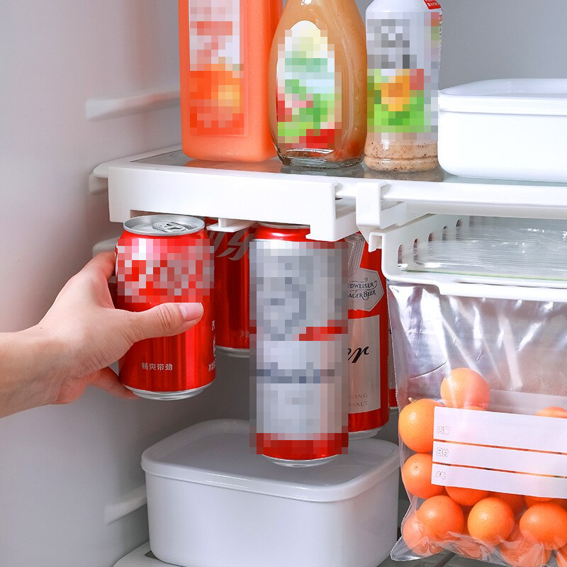 Sikunuo | Refrigerator Beverage Organizer Slide Rack