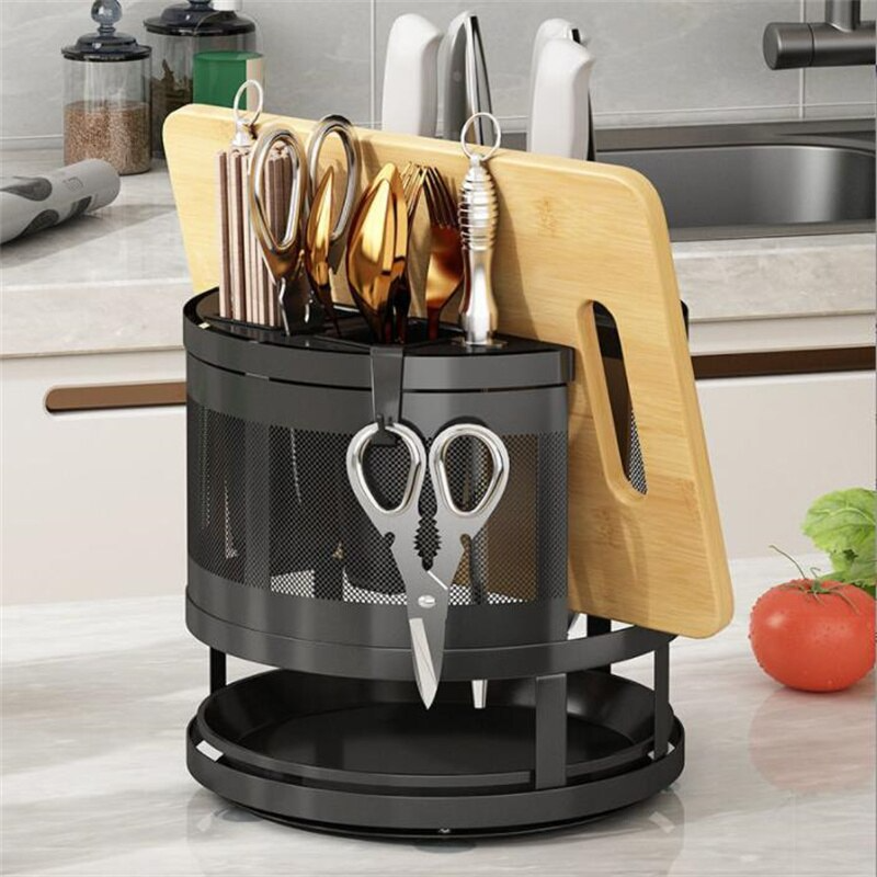Sikunuo | Rotating Kitchen Organizer Shelf Box