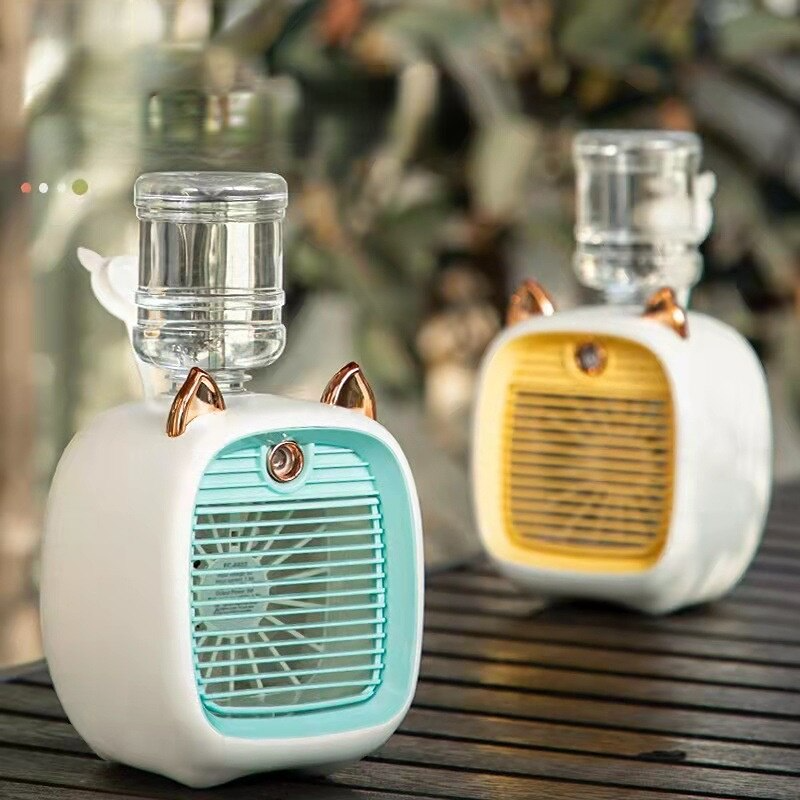 Sikunuo | Portable Air Cooling Fan Mini Humidifier