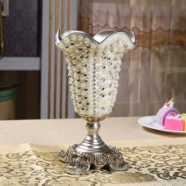 Sikunuo | European Luxury Diamond Resin Vase