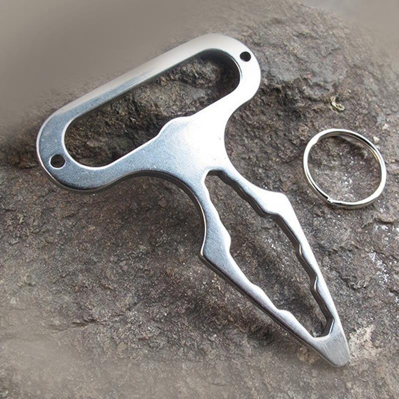 Sikunuo | Stainless Steel MultiFunctional Camping Wrench Tool