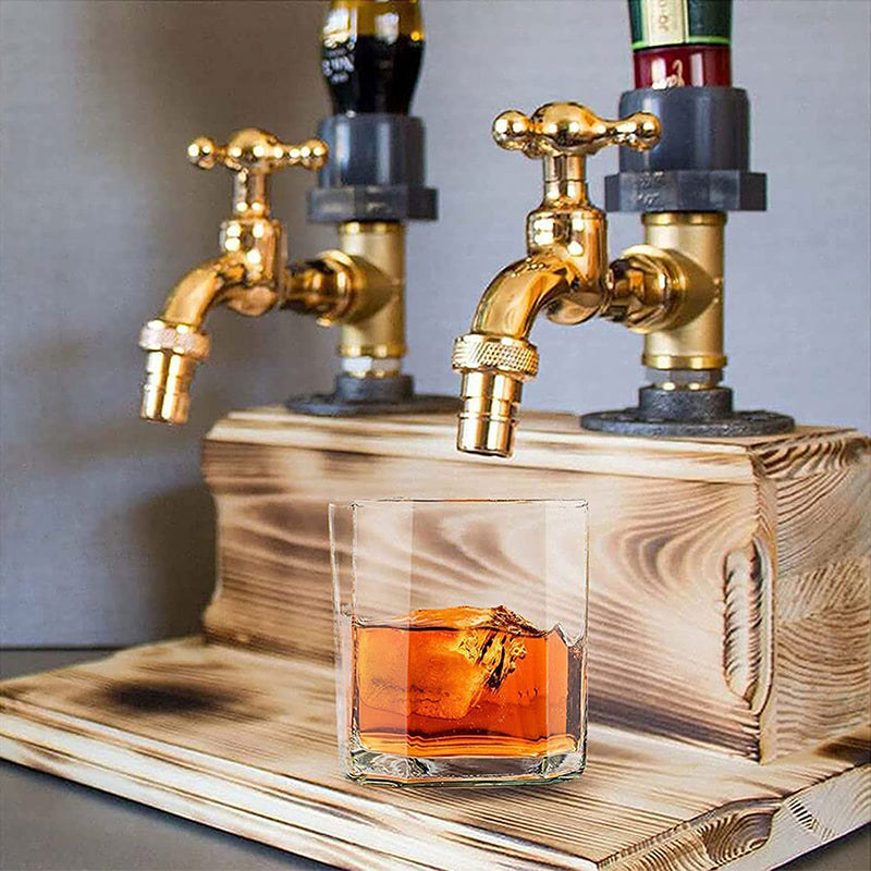 Sikunuo | Liquor Alcohol Whiskey Wood Dispenser