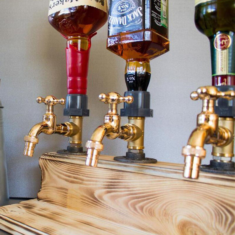 Sikunuo | Liquor Alcohol Whiskey Wood Dispenser