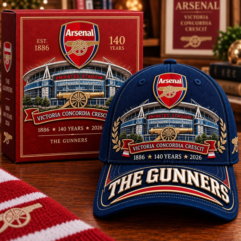 “The Gunners” 1886–2026 140th Anniversary Commemorative Cap