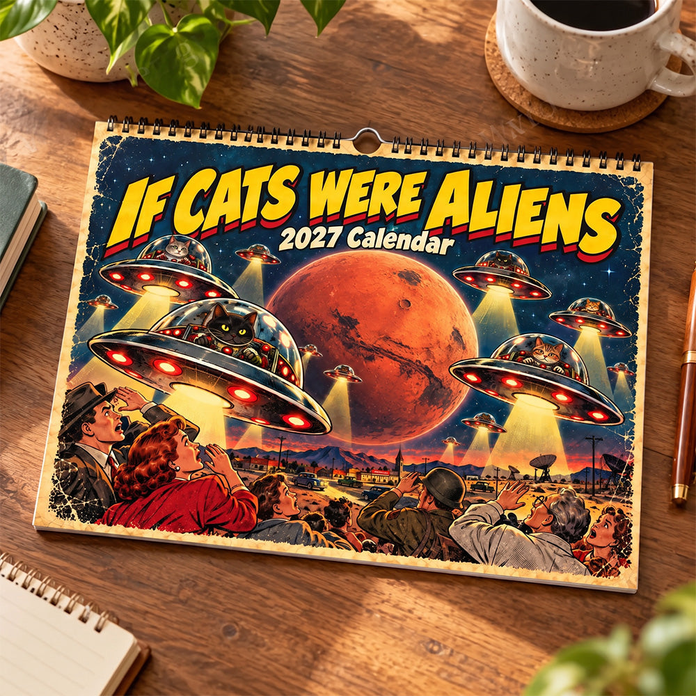 If Cats Were Aliens 2027 Calendar