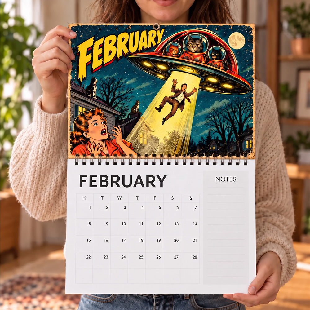 If Cats Were Aliens 2027 Calendar