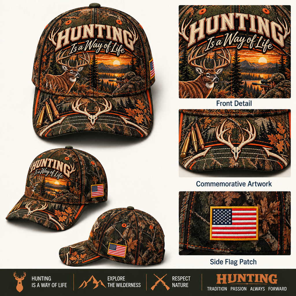 Hunting Is a Way of Life Baseball Cap