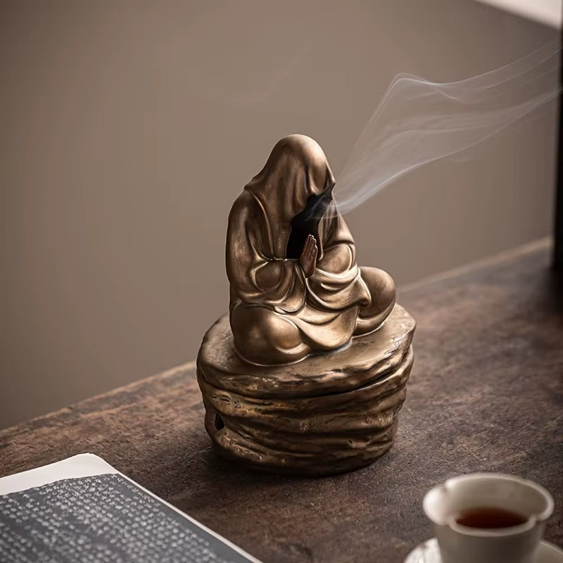 Sikunuo | Silent Monk Backflow Ceramic Incense Burner