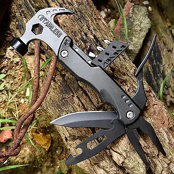 Sikunuo | Multifunctional Pliers With Folding Nail Hammer