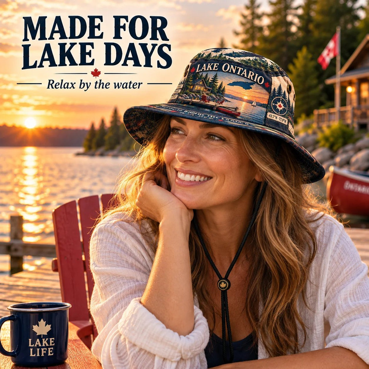 Lake Ontario Cottage Life Boonie Hat
