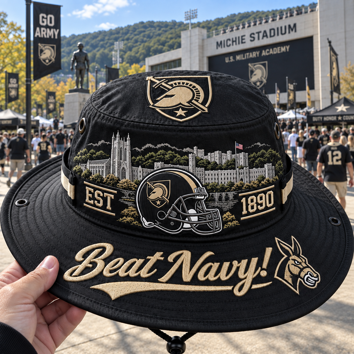 Beat Navy Boonie Hat