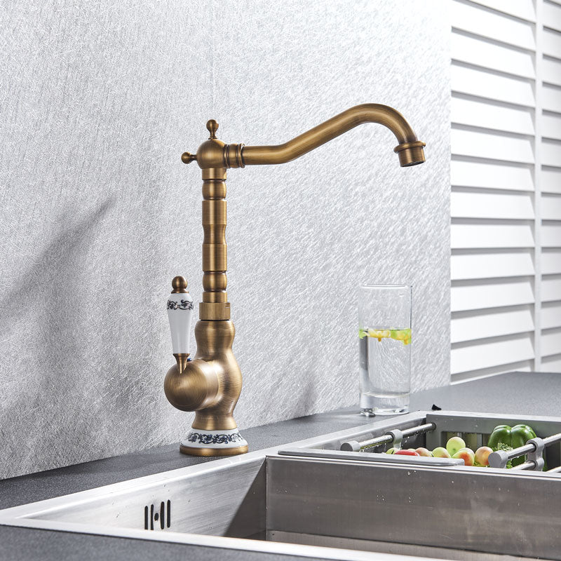 Sikunuo | Antique Concise Kitchen Faucet