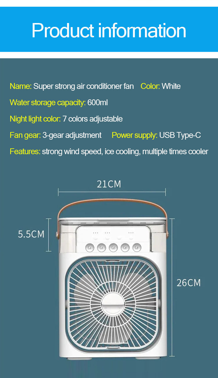 Sikunuo | Portable Mini Air Cooling Fan