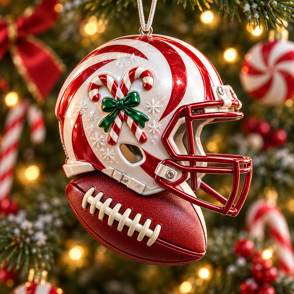 2026 Touchdown Christmas Ornaments