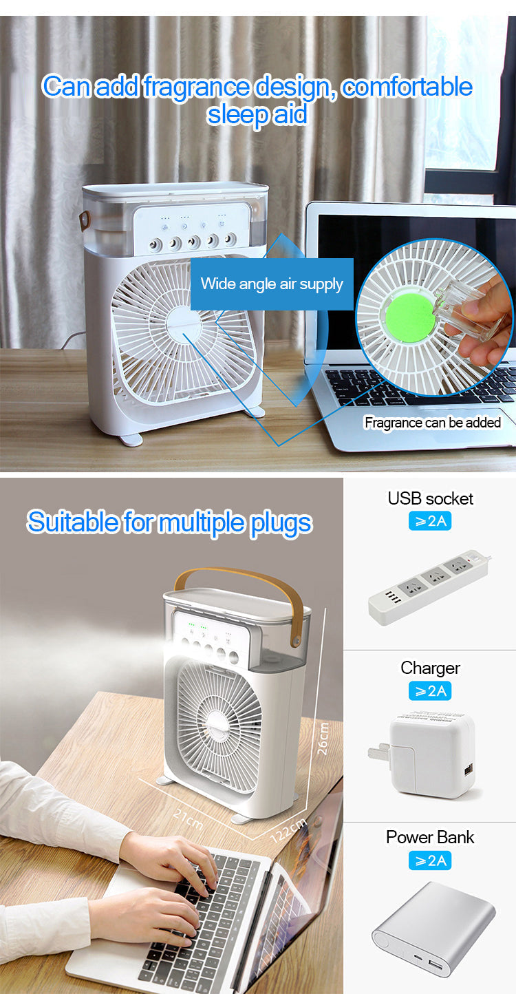 Sikunuo | Portable Mini Air Cooling Fan