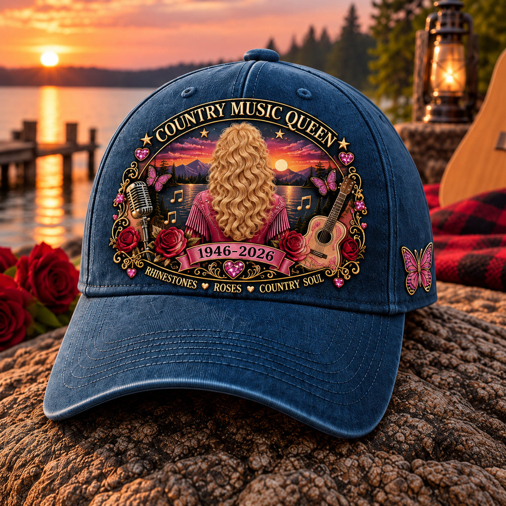 Country Music Queen 1946–2026 Tribute Cap