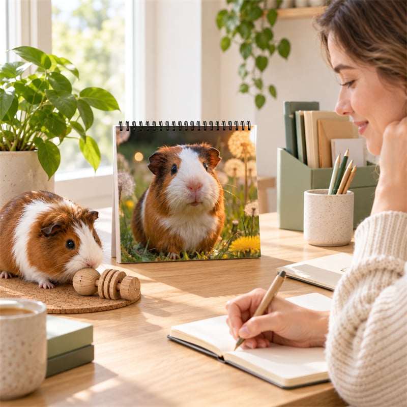 Guinea Pigs 2027 Wall Calendar