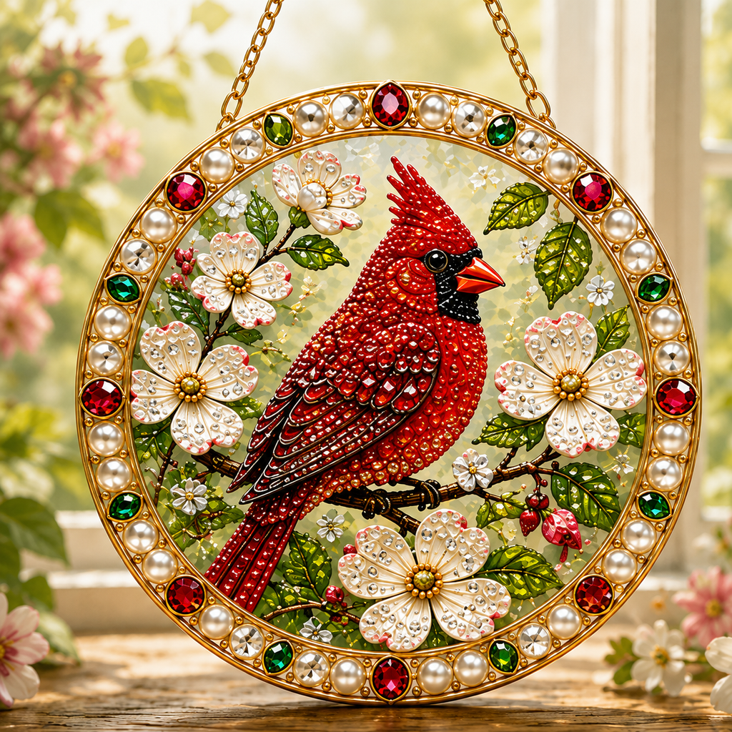 DIY Jeweled Garden Blessings Hanging Decor Kit