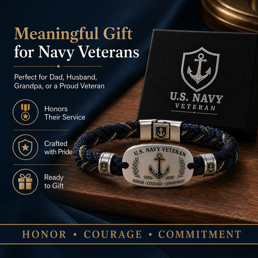 U.S. Navy Veteran Bracelet