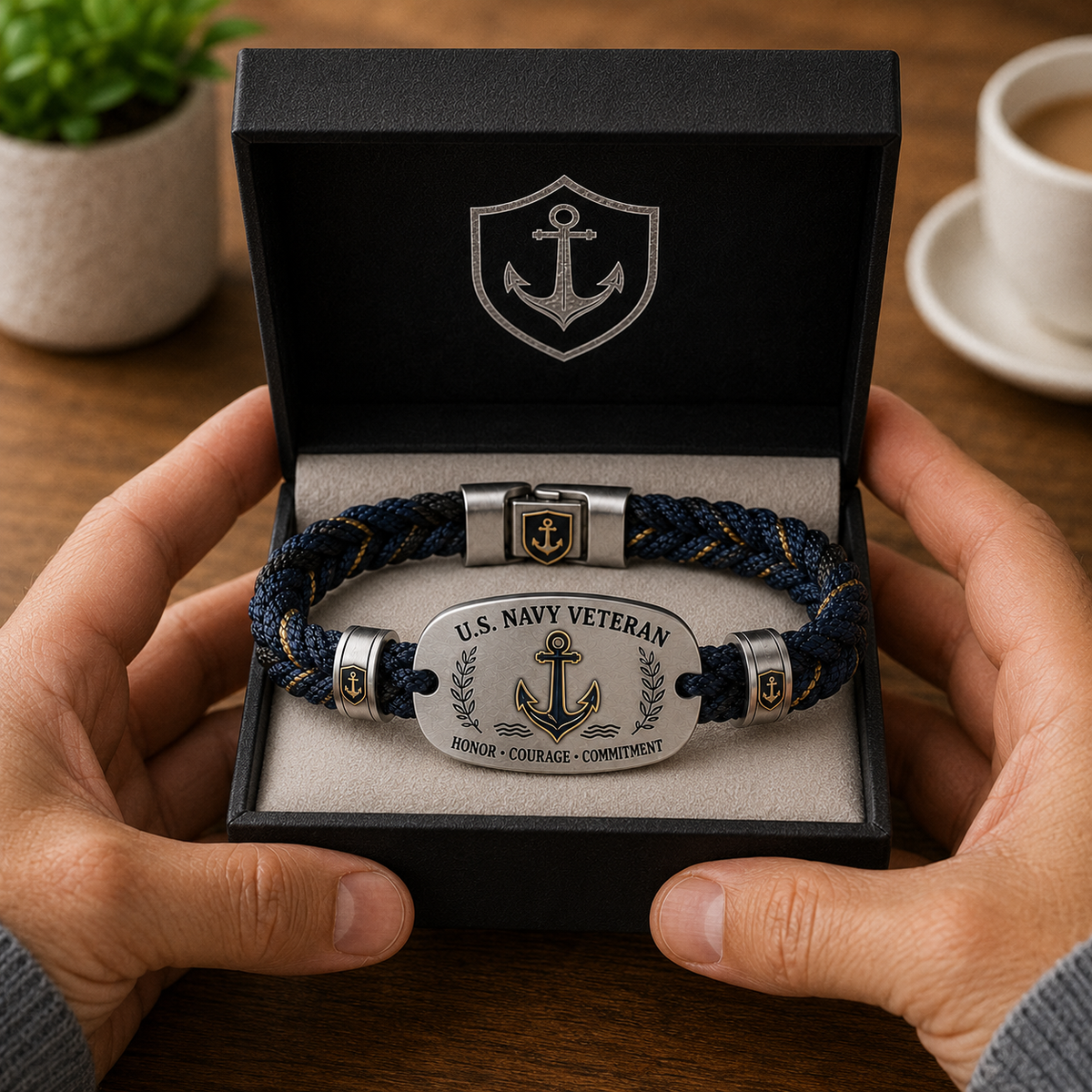 U.S. Navy Veteran Bracelet