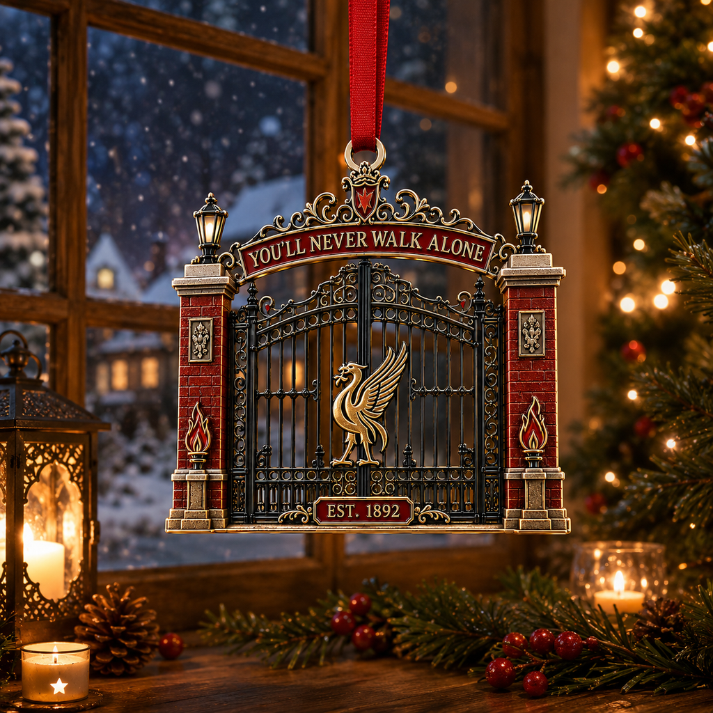 YOU’LL NEVER WALK ALONE Heritage Gate Christmas Keepsake Ornament