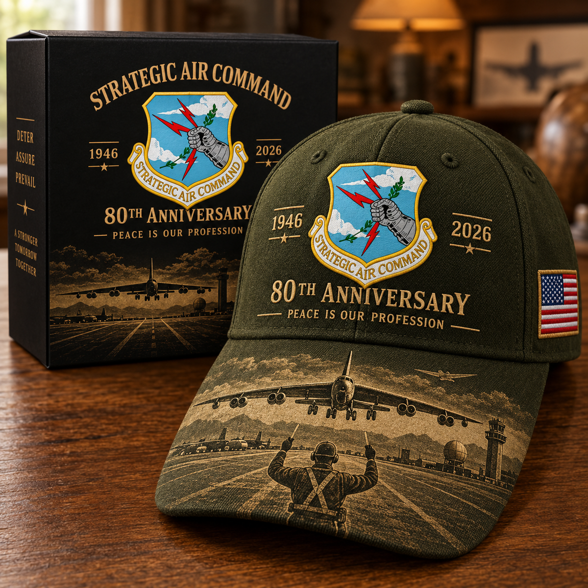 Strategic Air Command 80th Anniversary Commemorative Cap