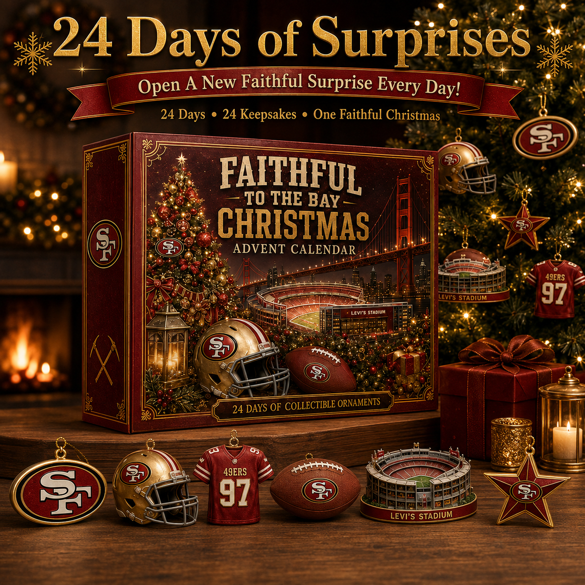 Faithful to the Bay Football Christmas Advent Calendar