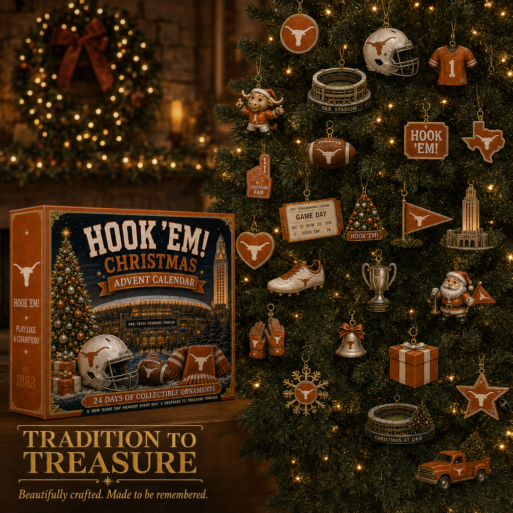 Hook ’Em! Football Christmas Advent Calendar