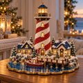 Christmas Lighthouse Village – DIY 3D Diamond Art Decoration Kit