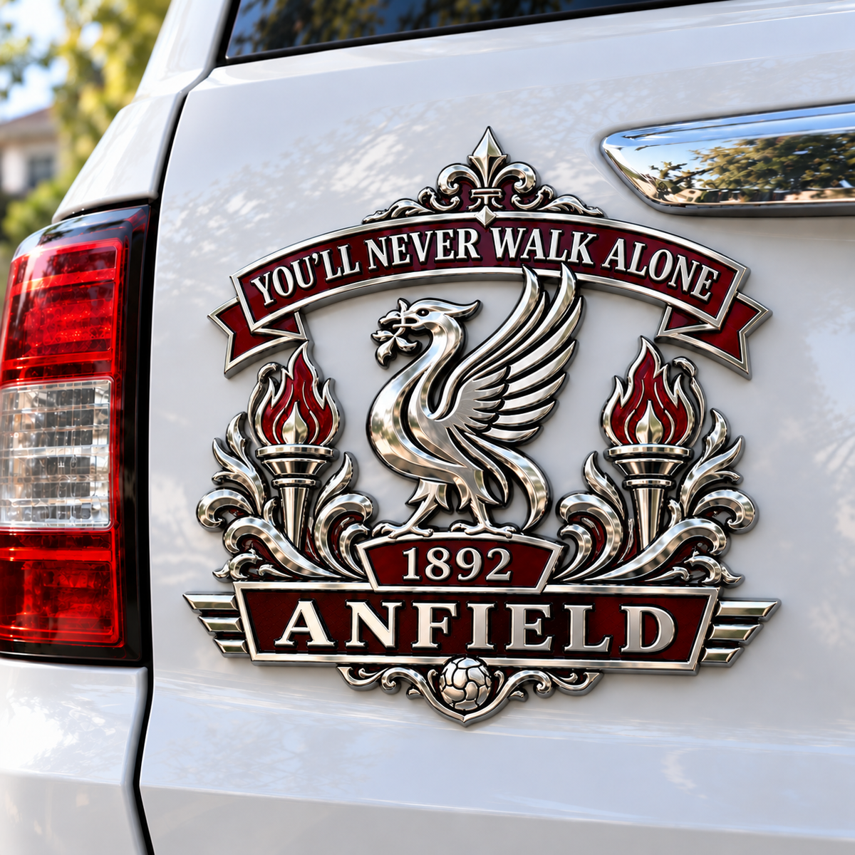 1892 You’ll Never Walk Alone 3D Metal Car Emblem