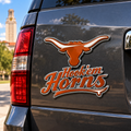 Hook ’Em Horns 3D Metal Car Emblem
