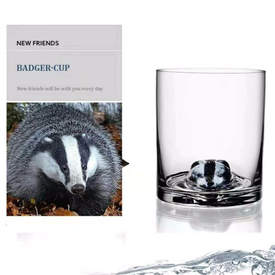 Sikunuo | 3D Animal Ultra Clear Unique Wine Glass