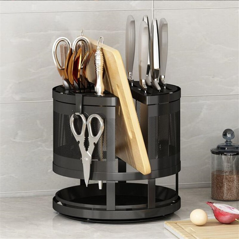 Sikunuo | Rotating Kitchen Organizer Shelf Box