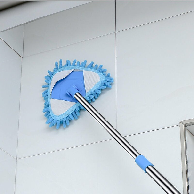 Sikunuo | Rotatable Telescopic Stainless Steel Cleaning Mop