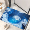 3D Halloween Optical-Illusion Diatomite Floor Mat