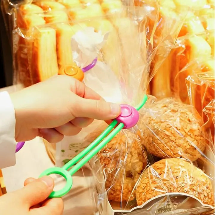 Sikunuo | 10 Pieces Multifunctional Closure Clip – For Freshness & Order