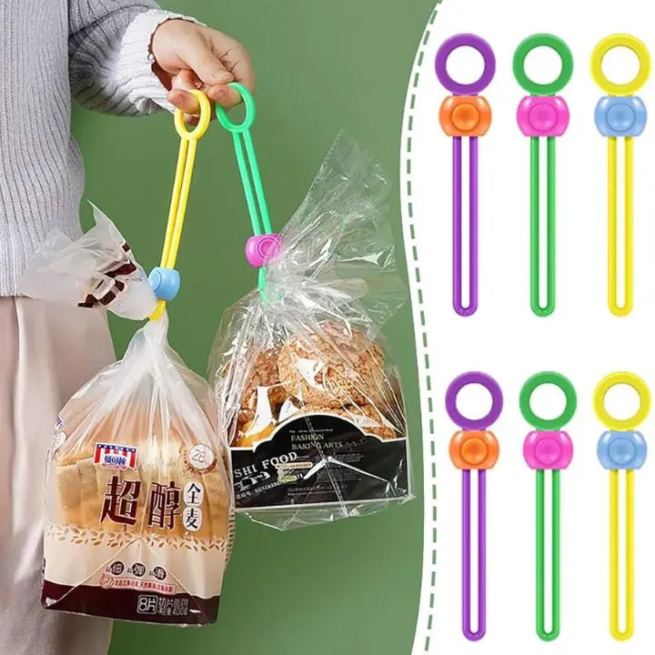 Sikunuo | 10 Pieces Multifunctional Closure Clip – For Freshness & Order