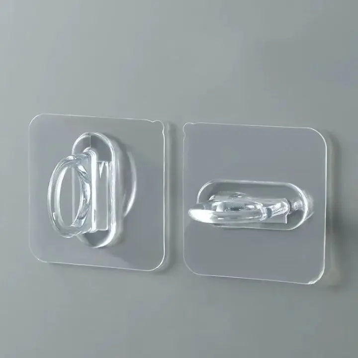 Sikunuo | 10 pieces | Self-adhesive round wall hooks – versatile use