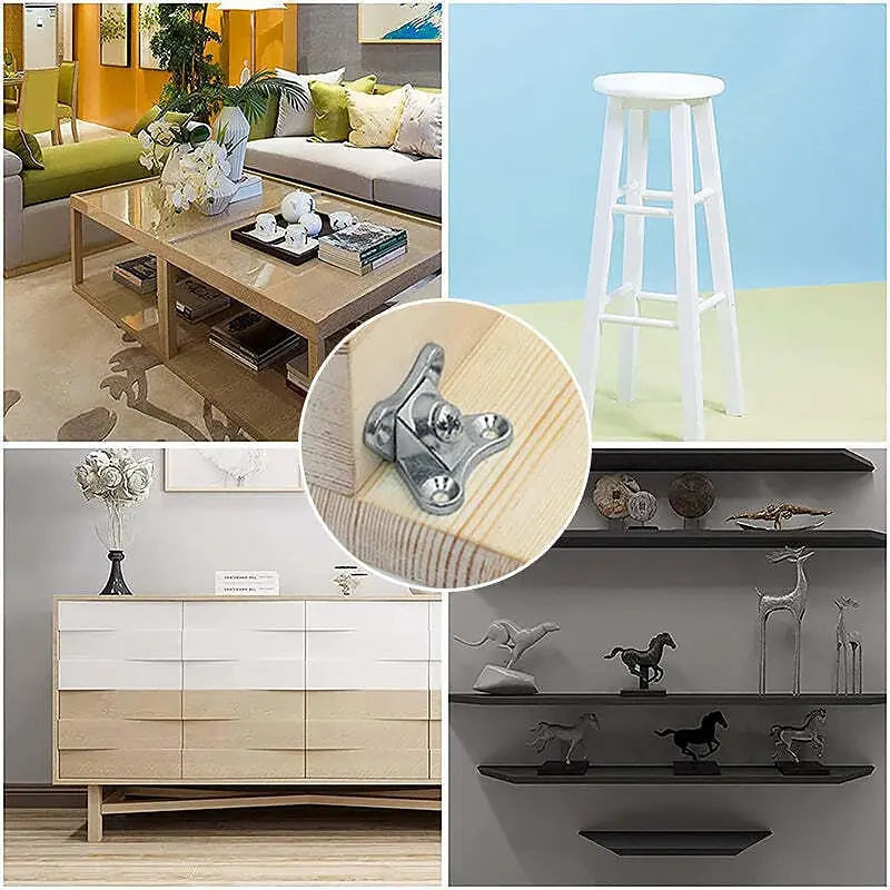 Sikunuo | 10 piece detachable corner connector set for furniture