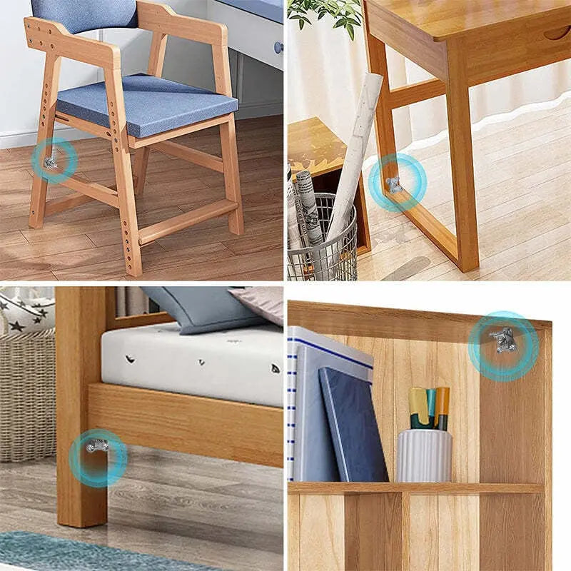 Sikunuo | 10 piece detachable corner connector set for furniture