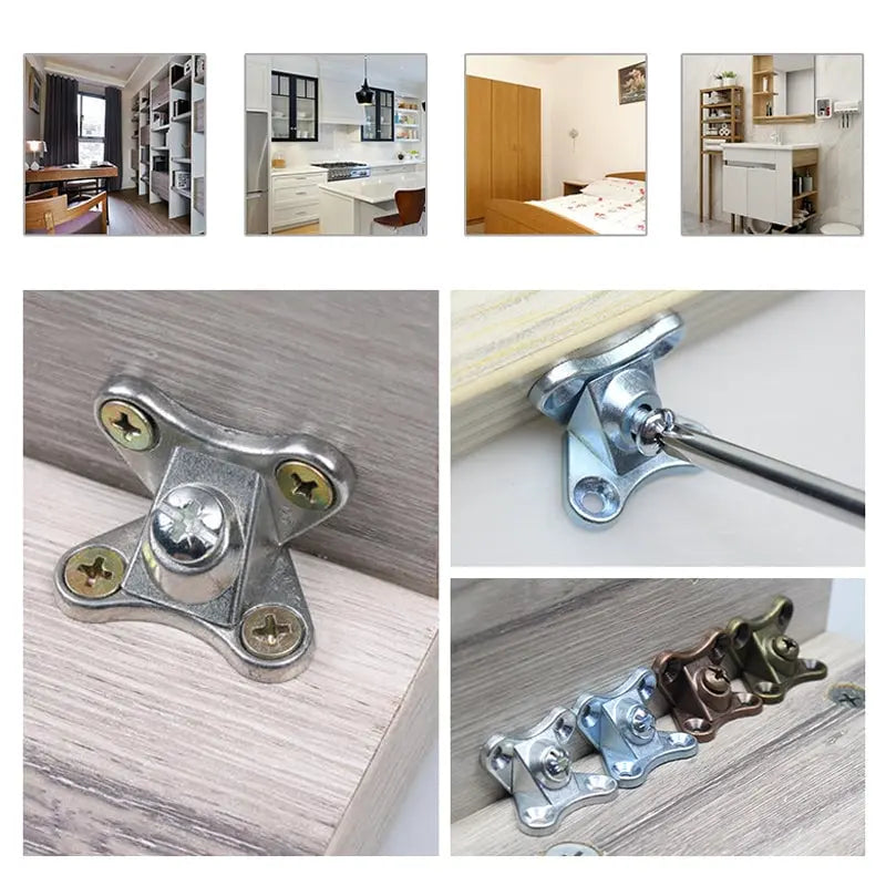 Sikunuo | 10 piece detachable corner connector set for furniture