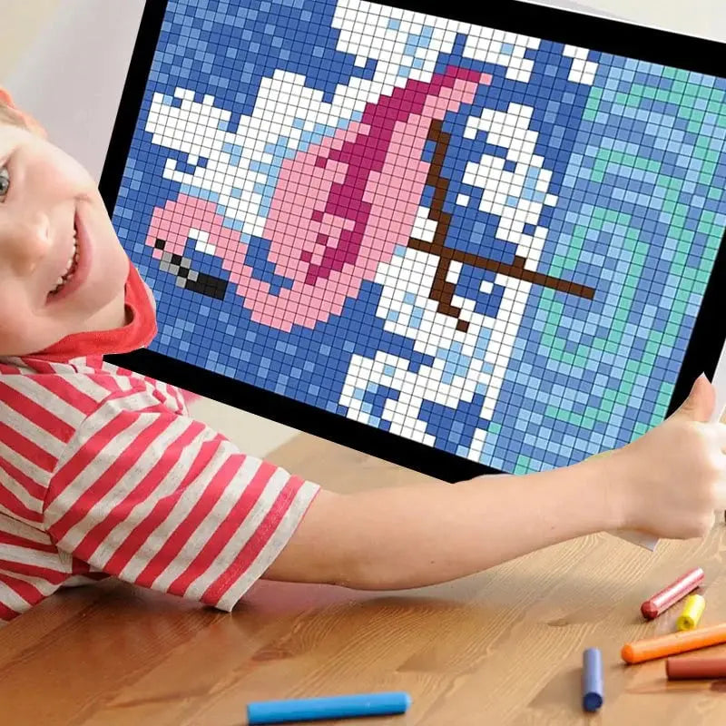 Sikunuo | 100 Paint-by-Numbers Book Set – Relaxing & Creative Painting Fun