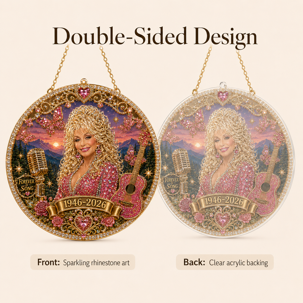 Forever in Song Memorial Diamond Art Hanging Ornament