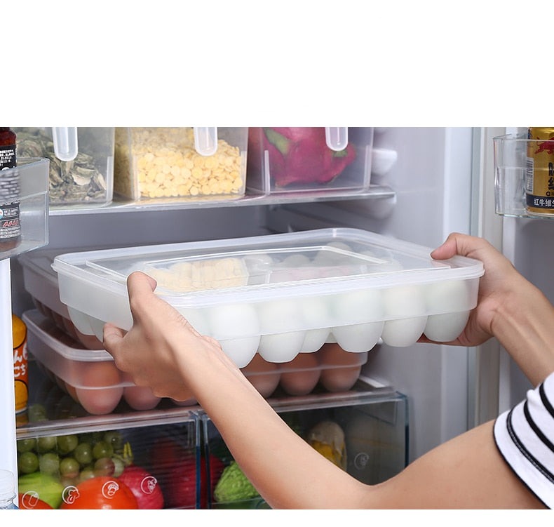 Sikunuo | Japanese-Style Plastic Duck Egg Storage Box