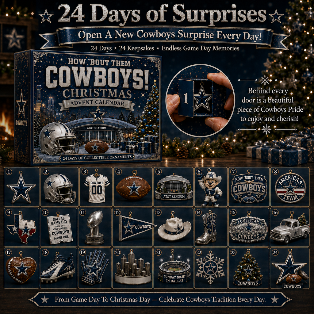 How ’Bout Them Cowboys! Football Christmas Advent Calendar